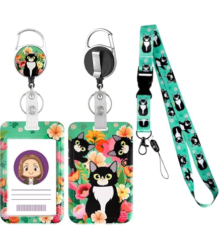 MNGARISTA Portatarjetas De Moda Con Cremallera, Bonito Soporte Para Tarjetas De Identificación