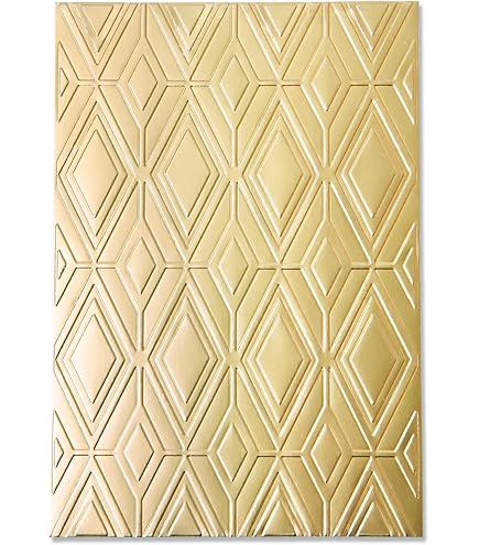 Sizzix Embossing Folder Cracked Leather Di Tim Holtz - Cartella Per Goffratura 3D Su Carta E Cartoncino - Foto 3