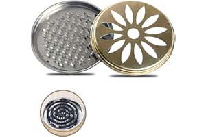 DREAMARK Support Bobine Moustique,Matériaux écologiques recyclés Supports en Spirale de Moustiques,Anti-moustiquepour Maison Jardin Camping Salle de Bain Centre Commercial(Couleur aléatoire)