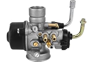 Dropfree per PHVA17 17.5 Carburatore 17Mm di Ricambio per Carburatore Aerox 50 / Minarelli PHBN-17.5Mm Stile 2 Tempi