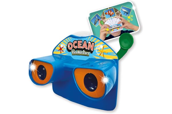 Deluxebase ViewNoclulars - Océan de Jumelles à Images 3D Éducatif pour Enfants