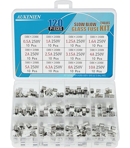 SeKi Micro Fuse 0.315 A (315 MA), 5 X 20 Mm, Flink Pack Of 10 Glass - Foto 12