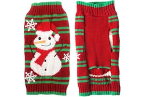 TENGZHI Pet Dog Christmas Sweater,Embroidered Reindeer Elf Clown Turtleneck Dog Ugly Sweaters Dog christmas jumper For Small Medium Large Dogs,Knitwear Winter WarmPuppy Cat Xmas Clothes Costume