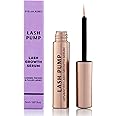 Eyeluvlashes Lash Growth Serum - Lash Pump Powerful Lash Serum for Thicker, Longer Eyelashes - Eyelash Growth Serum for Extra Thickness - Eyelash Serum with Amino Acids, Provitamin B5, Biotin - 5ml