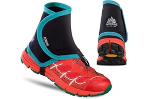 Azarxis Trail Low Gaiters, Unisex Gaiter, Outdoor Gamaschen für Damen und Herren Laufen Wandern Klettern