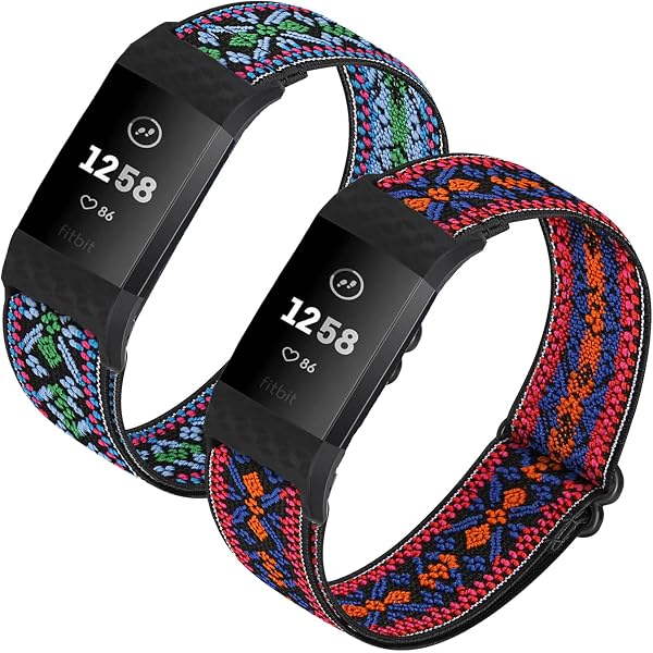Ersatzarmband Für Fitbit Charge 2 – Silikonband In Bunten Farben, Verstellbar, Weich & Langlebig