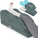 KingPavonini Adjustable Leg Elevator Pillow, Ergonomic Design to Keep Knee Straight, Relieves Swelling and Pain, Improves Cir