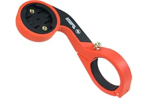 TUFF LUV 2 Couleur Fixation Avant/Ordinateur de Guidon Support Mount pour GPS Garmin Edge/Plus/Explore/Touring - Orange