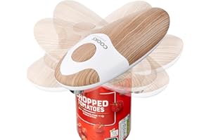 Cooks Professional Elektrischer Dosenöffner, automatischer kabelloser Dosenöffner für Arthritis und Arthritis, freihändige Bedienung, One-Touch-Design, Nordic-Weiß