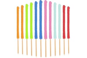 Prasacco 12 szt. mini kurzu do czyszczenia, narzędzie do szczelin, patyczki mikrofibry, do odpowietrzania samochodu, żaluzji/wentylatora