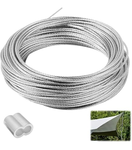 Corda In Polipropilene Beige 10mm X 30m - Treccia 24 Capo Con Anima - Galleggiante E Resistente Ai Raggi UV