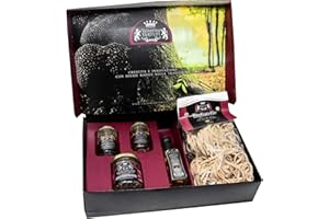 Valnerina Tartufi Cetus Confezione Regalo con Prodotti Alimentari a Base di Tartufo, 100 ml + 535 g