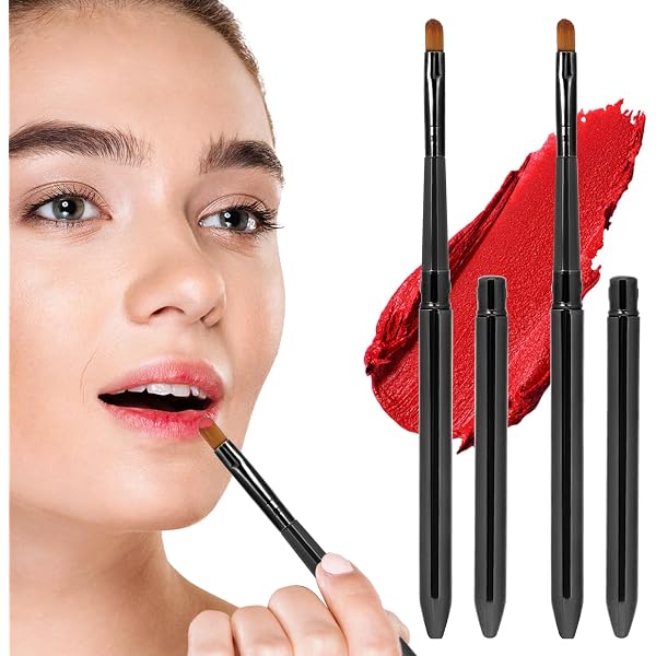 Studio17 Silikon-Lippenpinsel - Koreanischer Lippenfärbepinsel Für Präzises Make-up, Einfache Hygiene