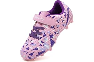 todaysunny Kids Football Boots Boys AG/FG Football Shoes Girls Unisex