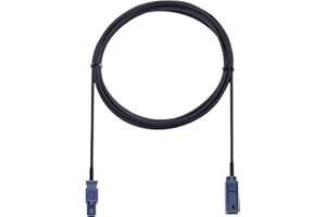 KEPLE Adaptateur d'antenne Fakra Car Audio Mâle Fakra Z de navigation GPS d'antenne du véhicule GSM à la rallonge femelle de connecteur de queue de prise Z Compatible avec MFD3, RNS2, DVD Nav, W211, MMI