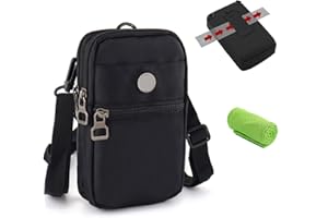 CYCHEN Borsello da Cintura Petto Borsa Crossbody, Zaino Spalla Monospalla Impermeabile Marsupio Tattico Sacchetto Zainetto Piccolo Sling Bag a Tracolla per Uomo Donna Camminare Running Viaggio Trekking