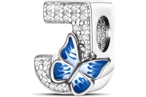 XWN 925 Sterling Silver Letter A-Z Charm Beads, compatible with Pandora bracelets, dangle pendant charms, suitable for necklaces and bracelets, ideal jewelry gifts for women.ZM1