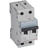 LEGRAND Inter Auto Thermal Magneto P+N, 10A, C Curve 6 kA, 2 m, TX3, 403585 | Thermal Magneto Automatic Switch, P+N, 10A, C C