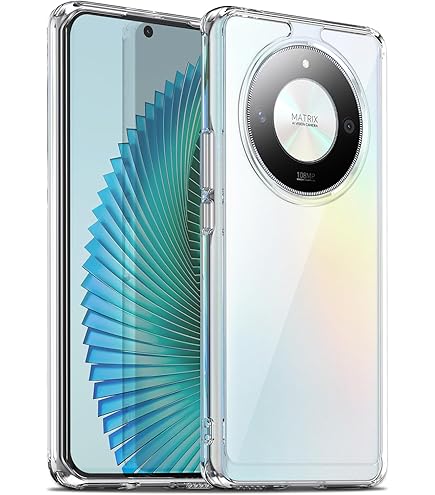 Captor Coque Transparente Honor Magic 6 Lite, Coque De Protection En TPU En Silicone Souple Et Fin, Protection D'appareil Photo Avec Bord Surélevé Pour écran Et Appareil Photo