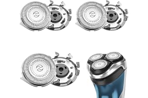 OHLING Têtes de Rechange SH30/50/52 pour Philips Rasoir Électrique, Lame Tête de Rechange Compatible avec Séries 1000 2000 3000 5000 Modèle AT8xx/AT7xx/PT8xx/PT7xx, 3 unités (SH30/50)