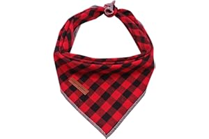 Unique style paws Écharpe pour chien 1 pièce Triangles de cou lavables en coton Bandanas pour chiens de petite, moyenne et grande taille