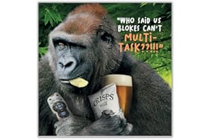 EMOTIONAL RESCUE Virtual Safari, Birthday Card for Him, Male Birthday Card, Funny Birthday Card for Him