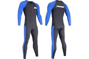 CRESSI Wahoo Monopiece Wetsuit - Muta Monopezzo Realizzata in Morbido Neoprene 1.5/2mm e Elastan, Perfetta per Attività Acquatiche Varie