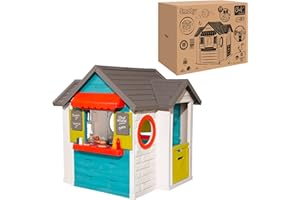 Smoby - Maison Chef House - Cabane de Jardin Enfant Dès 2 ans- Cuisine et Marchande - Coloré - 810403