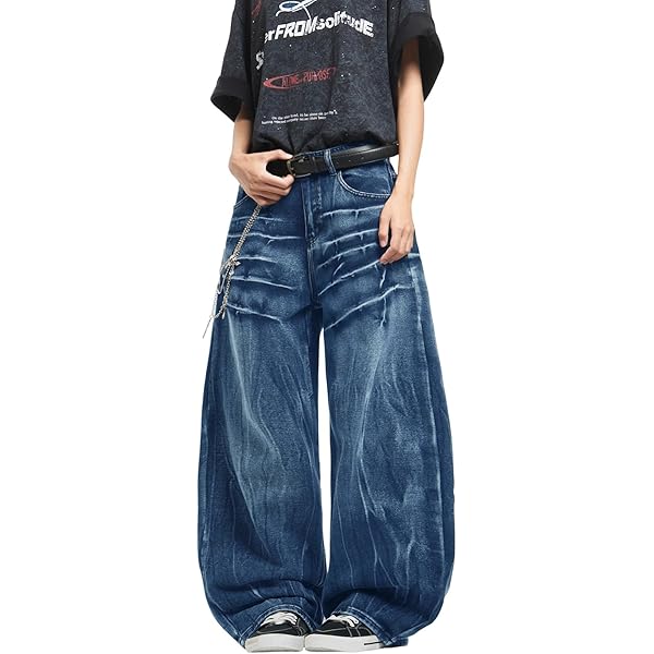 Groene Jeans Baggy Distressed Vintage Denim Broek Mannelijke Wijde Pijpen Broek Mannen Streetwear Retro Oversized Casual Hip Hop (kleur: Groen, Maat: M