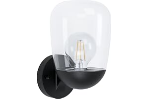 EGLO utomhus vägglampa Donatori, 1-lågig vintage utomhusbelysning