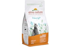 Almo Nature Holistic Functional Urinary Help - sucha karma dla dorosłych kotów z kurczakiem - 400 g