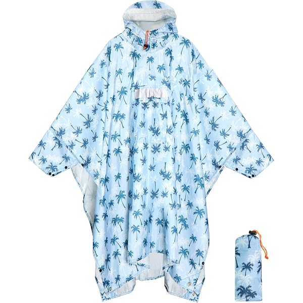 CUQUE Poncho à capuche de pluie pour fauteuil roulant Poncho de pluie