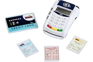 Theo Klein 7266 terminale di pagamento con luci e Suoni | Aggiunta azionata a Batteria alle Casse Giocattolo | incl. Funzione di pagamento contactless | Giocattolo per Bambini a Partire da 3 Anni