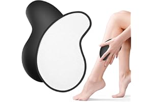 MAUDZLAN Crystal Hair Eraser, Nano Crysta Hair Remover, Nano Crystal Painless Exfoliation Hair Removal Tool for Men and Women, Magic Hair Remover Silver, Soft Smooth Silky Skin (Black)