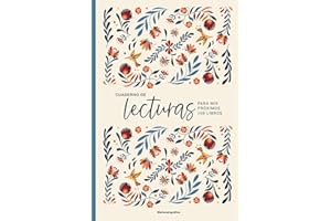Cuaderno de lecturas para mis próximos 100 libros: un bonito diario para desconectar y sumergirte en el mundo de la literatura