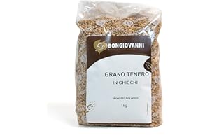 BONGIOVANNI FARINE E BONTA' NATURALI Grano Tenero in chicchi 1Kg BIO