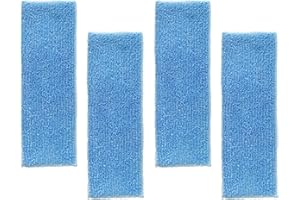 Lastdaytime Lot de 4 serpillères de rechange en microfibre pour aspirateur robot Proscenic-P11, P11 pour Com*, P10, P10 Pro, U1, U1, chiffon de nettoyage en fibre superfine