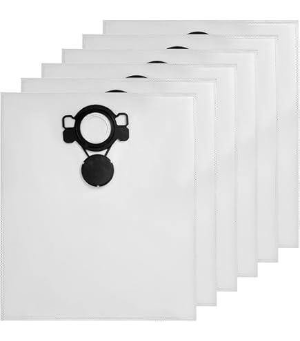 5x Mikrovlies Staubsaugerbeutel Für Makita 440, 445, 445x - Hochwertige Ersatzbeutel