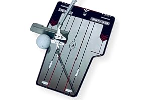 EyeLine Golf Edge Putting Mirror, Portable Putting Training Aids, Indoor and Outdoor Practice, Accurately Improve Your Stroke, Durable, Golf Accessories, for Golf Trainer