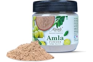 Mirintz 100% Natural Amla Powder (100 gms) Indian Gooseberry (Amalaki) Powder Herbal Supplement Amla Dry Rich in Vitamin C Powder for Face & Hair Amla Powder Ayurvedic Support for Healthy Hair