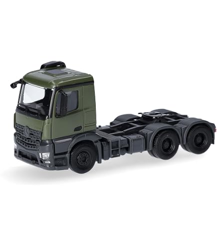 herpa Accessoires remorque Nooteboom Teletrailer à 3 essieux, Rouge à l'échelle 1:87, modèle Miniature, Plastique