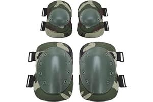 Faxianther Adults Teens Collision Avoidance Knee Elbow Pads Inline Skating Knee Brace Elbow Guards Kneepads Protector Gear for Skate Roller Blading Skateboard Biking Scooter Cycling Climbing