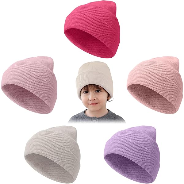 TAGVO 6 Paia Guanti Magici Invernali per Bambini, Ragazzi Ragazze Knit Gloves, Colorati per Ragazzi Ragazze di Età Compresa Tra 5 e 13 Anni per Abbigliamento Quotidiano Invernale