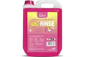 LUCCY WC Rinse Aditivo para Cisterna del Inodoro - Limpieza y Desinfección de la Taza del WC (5 Litros)