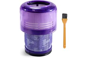 CHEERHOM Filtr do Dyson V11, zestaw wymiennych filtrów do Dyson V11, V15, SV14, SV17, SV22, 1 sztuka filtra Hepa do Dyson V11, 2 filtry próżniowe, zamiennik do Dyson V11, Torque Drive do odkurzacza Dyson V11