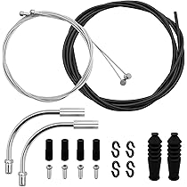 LGDONGFC Fahrrad Bremszug Set 2-teilig - Universal Bowdenzug Für MTB & Rennrad