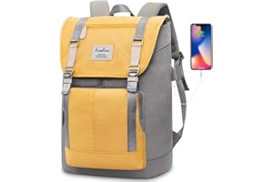 YAMTION 17 Cala Plecak na Laptopa Męski i Damski,Szkolny Plecak Dziewczęcy Nastolatki do Pracy W Biurze Uniwersyteckim