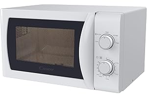 Candy Idea CMW20SMW Four Micro-ondes 700 W 20L, Fonction Décongélation, Plateau Tournant, Blanc