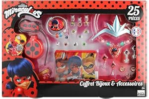 KD FASHION KID FASHION - MIRACULOUS - Coffret bijoux 25 pièces - T21806