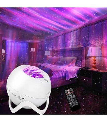 Projecteur Ciel étoilé Stargate Avec Boule Plasma - 8 Modes Aurores, Bruit Blanc, Enceinte Bluetooth, Télécommande, Pour Chambre, Relaxation, Décoration